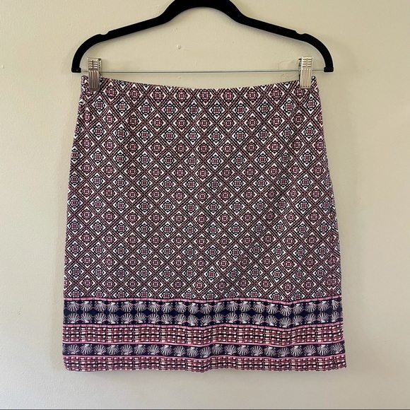 Talbots Patterned Skirt - Picture 1 of 5
